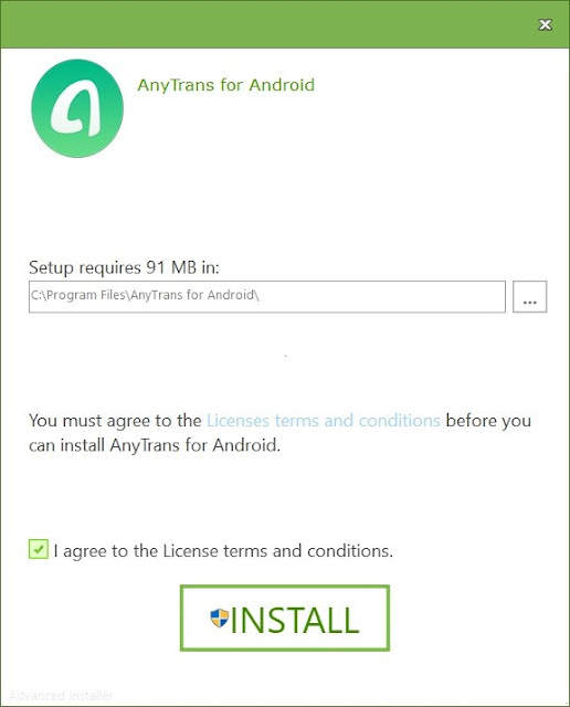 AnyTrans for Android Imagenes