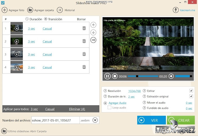 Icecream Slideshow Maker PRO imagenes