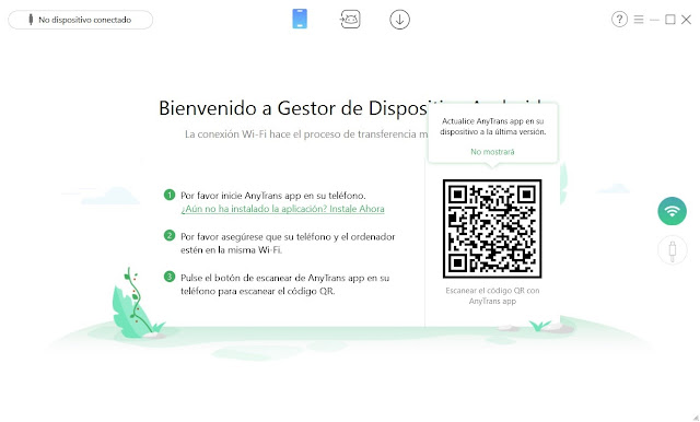 AnyTrans for Android Imagenes