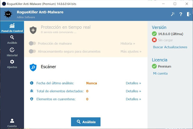 RogueKiller Anti Malware Premium Descargar