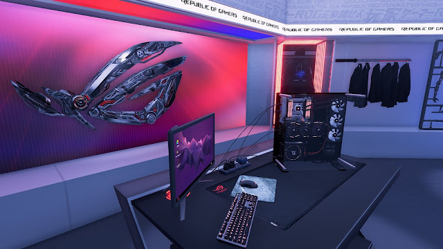 PC Building Simulator Republic of Gamers Workshop PC Full imagenes