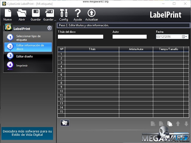 CyberLink LabelPrint 2.5 imagenes