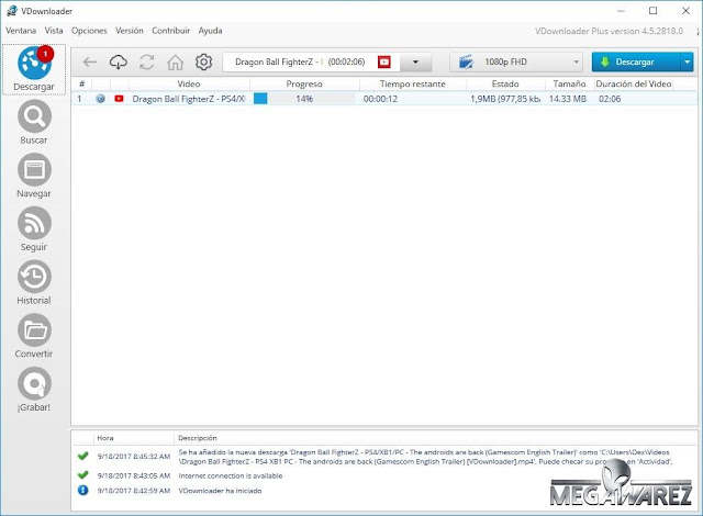 VDownloader Plus imagenes