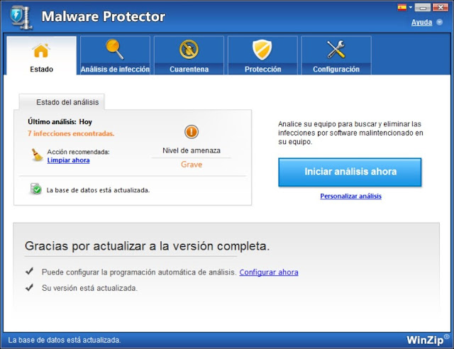 WinZip Malware Protector Full imagenes