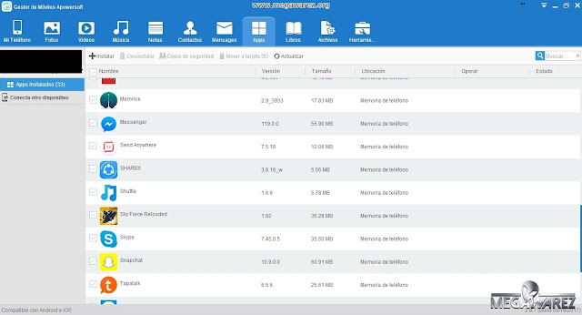Apowersoft Phone Manager PRO imagenes