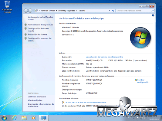Windows 7 Ultimate SP1 full