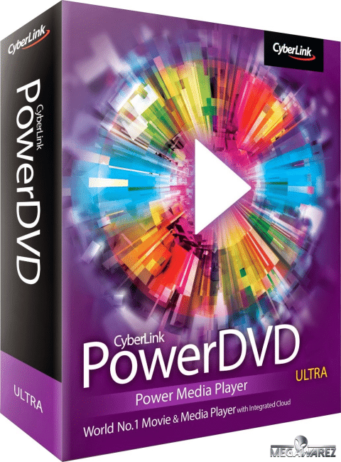 CyberLink PowerDVD Ultra 15 box cover poster