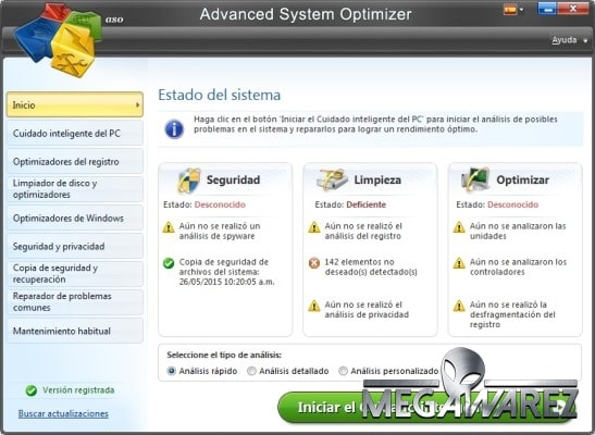 Advanced System Optimizer v3.9.2727 imagen