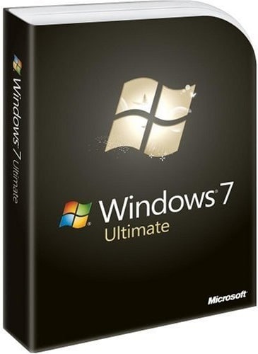Windows 7 SP1 Ultimate box poster cover