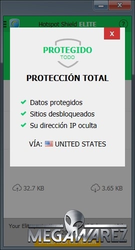 Hotspot Shield VPN v4.20 Elite Edition imágenes