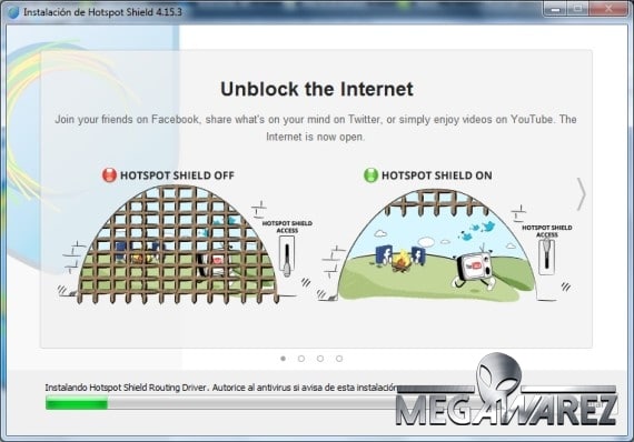 Hotspot Shield VPN v4.20 Elite Edition imagenes