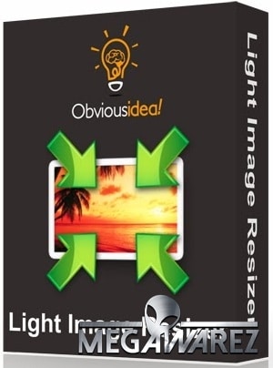 Light Image Resizer box caja poster
