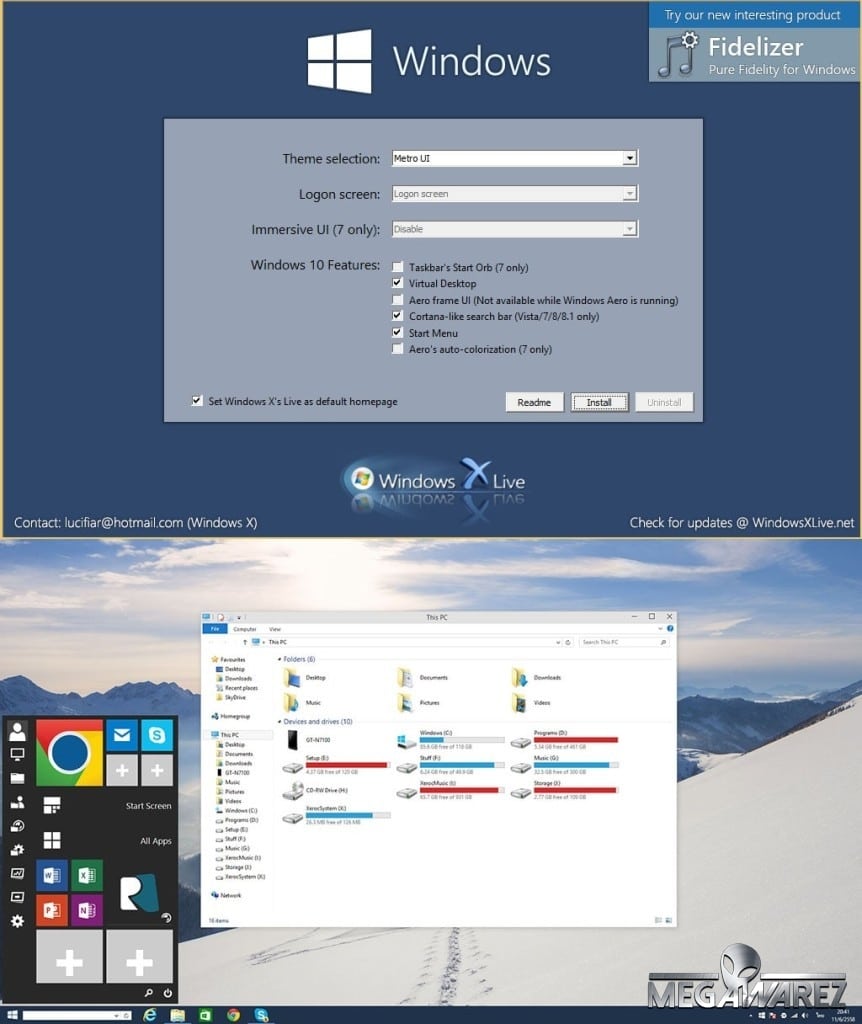 Windows 10 UX Pack imagen
