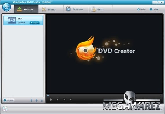 Wondershare DVD Creator 3.8.0.3 imagenes