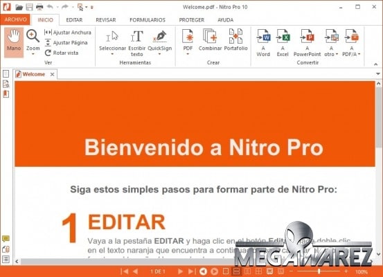 Nitro Pro v10.5.4.16 imagenes