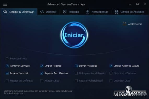 Advanced System Care Pro 9 imagenes