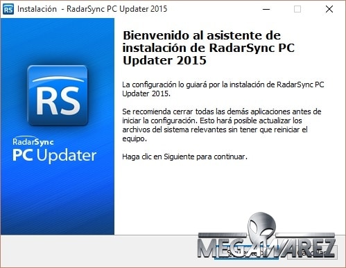 RadarSync PC Updater imágenes 
