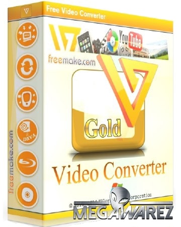 Freemake Video Converter Gold v4.1.13.163, Convierte tus Vídeos a AVI, MP4, WMV, MKV, 3GP, DVD, MP3, Teléfonos Android etc