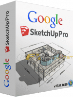 Google SketchUp Pro 2023 v23.0.419 (x64), Es la manera más intuitiva de diseñar, documentar y comunicar tus ideas en 3D