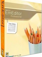 Emurasoft EmEditor Professional box poster cartel