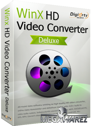 WinX HD Video Converter Deluxe 5.16.8.342, Es un todo-en-uno programa que te ayuda a convertir vídeos 4K/HD MP4 AVI MKV etc