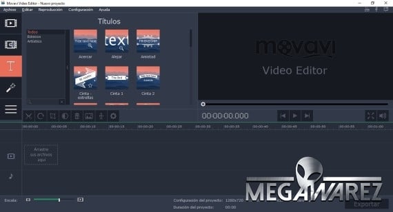 Movavi Video Editor 11.3.0 imagenes 