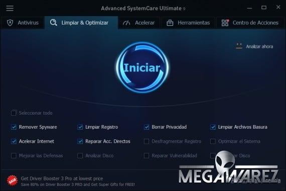 Advanced SystemCare Ultimate 9 imagenes
