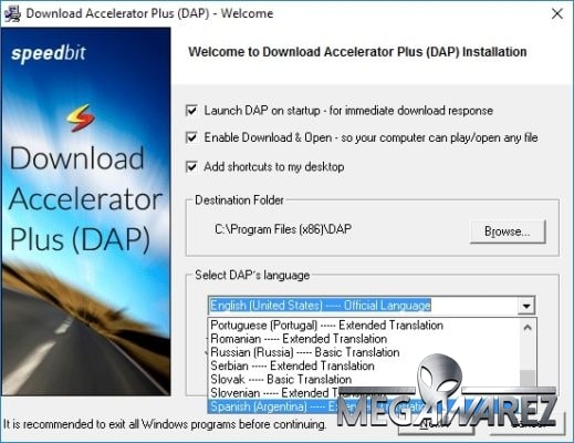 Download Accelerator Plus premium 10 imaganes 