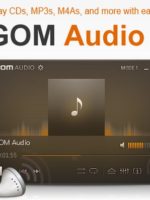 GOM Audio v2.2.27.0, Diseñado para que sea sencillo para escuchar CD, MP3, etc en sonido de alta calidad