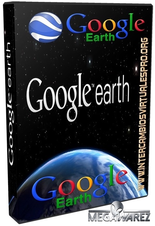 Google Earth 7 box poster