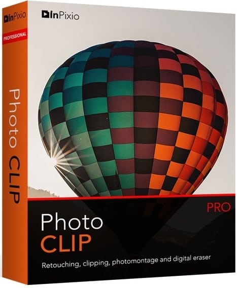 InPixio Photo Clip Professional 8 cover poster box