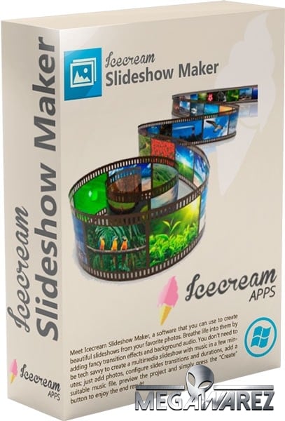 Icecream Slideshow Maker PRO cover poster box