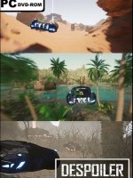 DESPOILER PC 2018, Pilota tu aerodeslizador a través de las desoladas tierras salvajes y combate contra tus rivales
