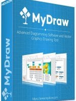 MyDraw 5.0.2, Cree diagramas de flujo, organigramas, mapas mentales, diagramas de red, planos de planta, UML y diagramas generales