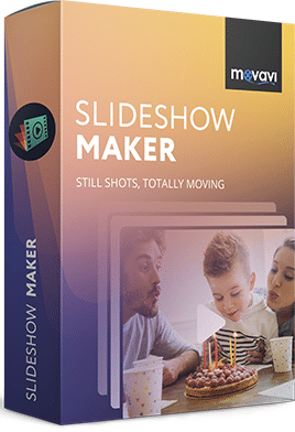 Movavi Slideshow Maker cover poster box