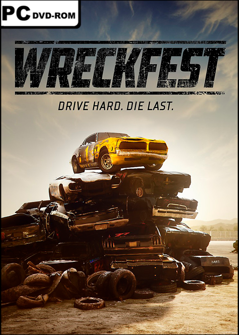 Wreckfest pc poster cover box