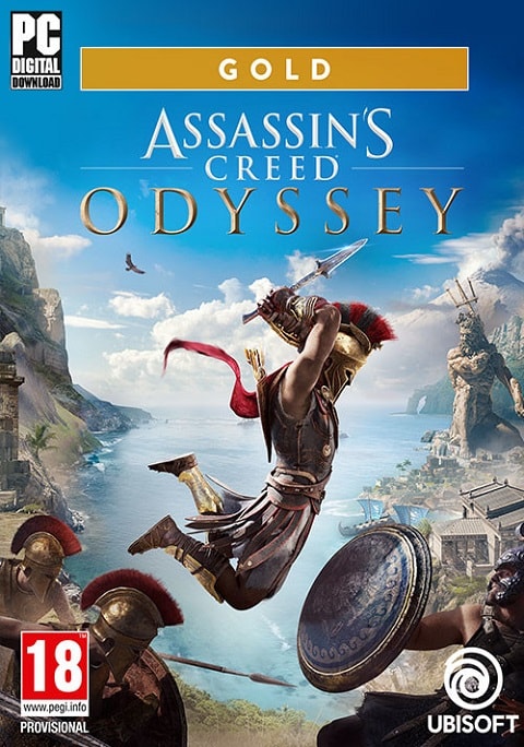 Assassins Creed Odyssey Gold Edition pc cover poster box