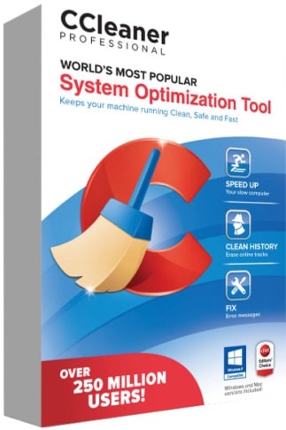 CCleaner Professional cover poster box
