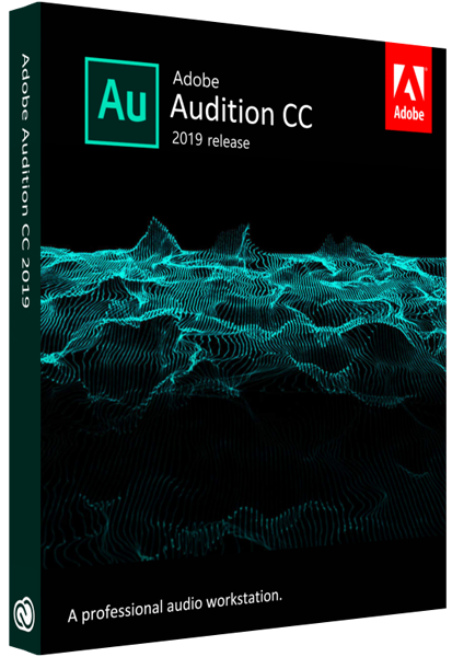 Adobe Audition CC 2019 cover poster box