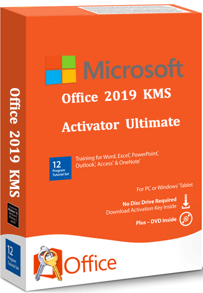 Office 2019 KMS Activator Ultimate cover poster box