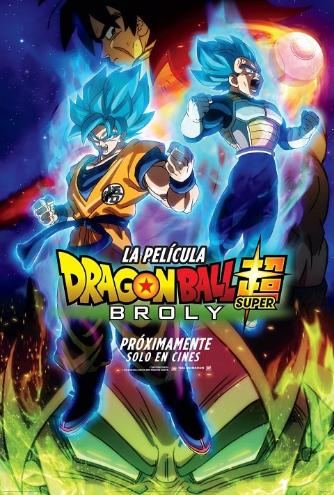 Dragon Ball Super Broly 2018 en DVDRip, 720p, 1080p Español Latino