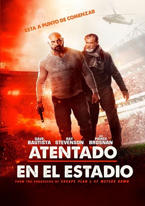 Atentado en el Estadio 2018 cartel poster cover