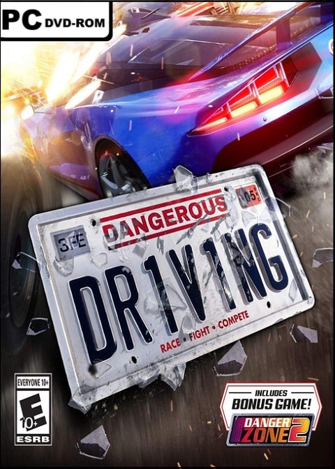 Dangerous Driving PC cover poster box