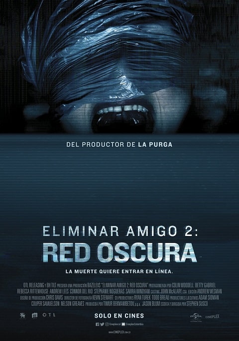 Eliminar Amigo 2: Red Oscura 2018 en 720p, 1080p Español Latino
