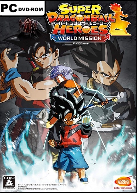 Super Dragon Ball Heroes World Mission PC cover poster box