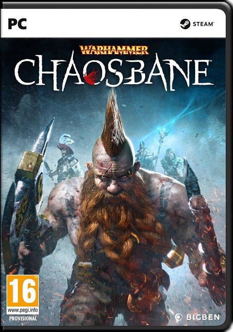 Warhammer Chaosbane PC poster cover box