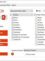 Office 2013-2021 C2R Install / Install Lite 7.4.3, Este programa está diseñado para la instalación y activación de Microsoft Office 2013/2016/2019/2021
