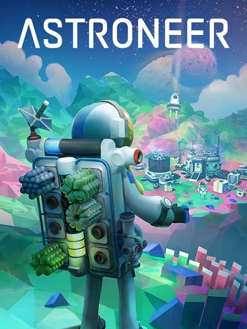 Astroneer Lunar box poster cover