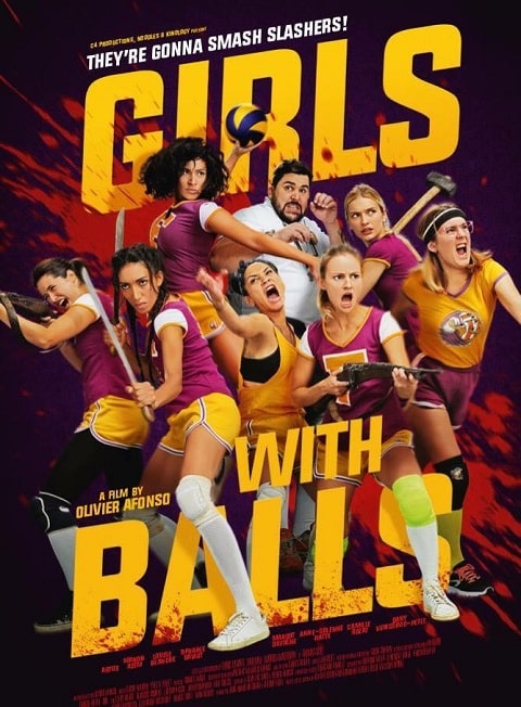 Girls With Balls cartel poster cover