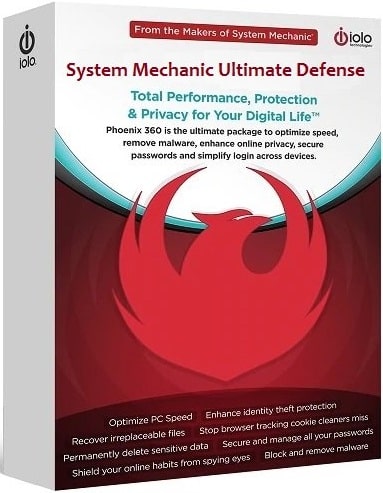 System Mechanic Ultimate Defense box cover poster box